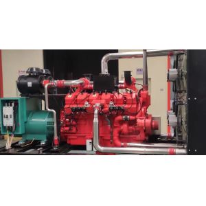 Water Cooled 500kw 625KVA Natural Gas Power Generation Equipment with Cummins