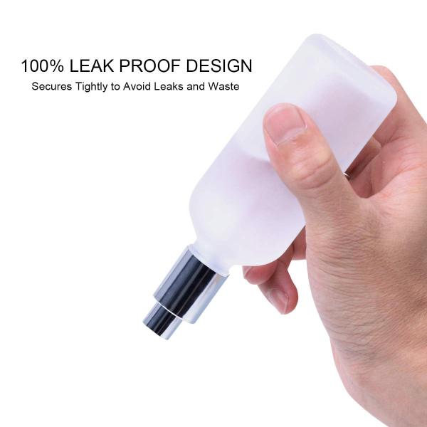 Frosted Clear Cosmetic Spray Bottles Durable Refillable Perfume Bottle