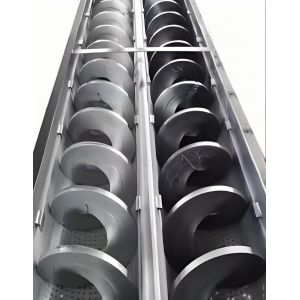 U-shaped Spiral Conveyor Equipment For Cement And Concrete Granular Material