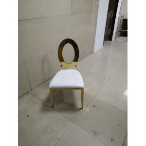 Hot sale Wedding Party Golden Stainless Steel Phoenix Dining Chair