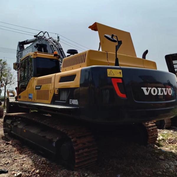 Volvo EC480 Used Excavator with 225 kw and 2.2M³ Bucket Capacity in Good Condition