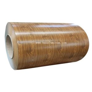 China ISO9001 H14 Wood Coated Aluminium Coil For Home Appliance on sale