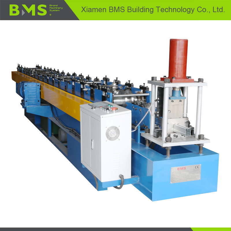 Quality Shutter Door Guide Roll Forming Machine With Mold Steel Cr12 Cutter Heat Treatment for sale