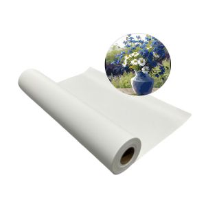 Latex Inkjet Printing Canvas 3.2m Poly Cotton Canvas Waterproof For HP Latex