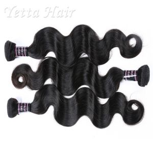 18 Inch Unprocessed Brazilian 7A Virgin Hair Weave Body Wave With No Synthetic
