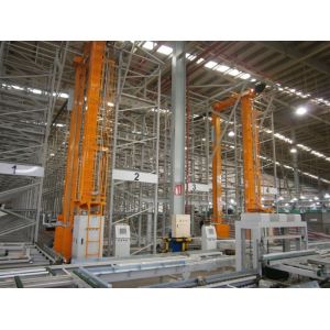 Quality 500kg~1500kg ASRS Warehouse Automated Rack Storage Customized Size for sale