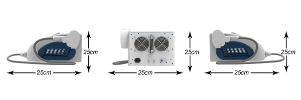 12*20 big spot 808nm portable diode laser hair removal/laser hair removal machine diode