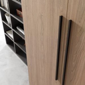 Luxury Kitchen Furniture Solid Wood Kitchen Cabinet With Modern Quartz Stone