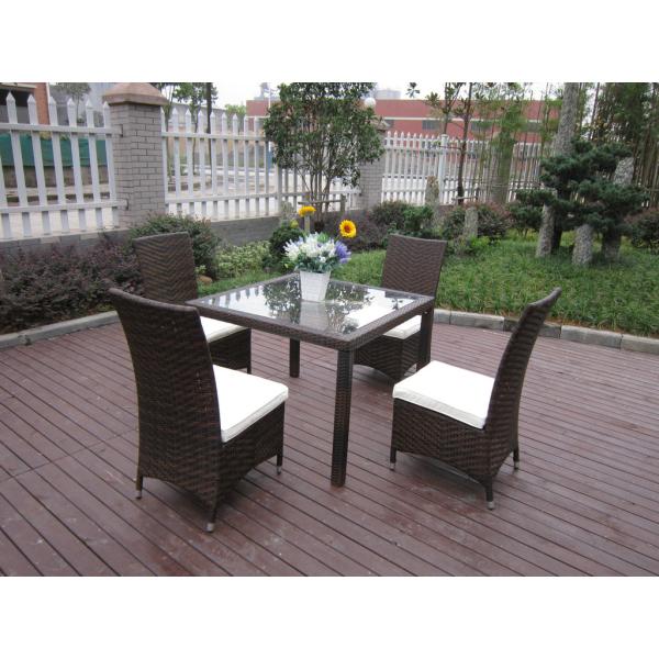 Buy Excellent Rattan Garden Dining Sets For Dining Room / Conservatory at wholesale prices