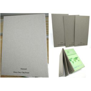 Quality Huge Stocklot 1.5mm 900gsm Grey Chipboard High Stiffness Recycle Paper for sale