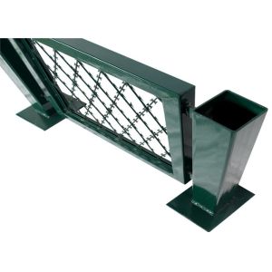 China Single Flat Wrap Welded Razor Mesh Barbed Wire Galvanized Wire Mesh Long Life on sale