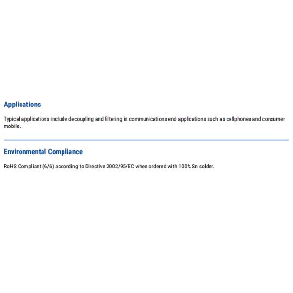 Surface Mount Tantalum Electrolytic Capacitor T490B227M006ATE500