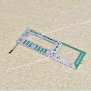 50VDC 100mA Tactile Membrane Control Panel With Carbon Shielding Grid Layer