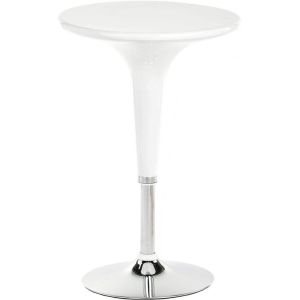 ABS Plastic Steel Construction Bar Height Table