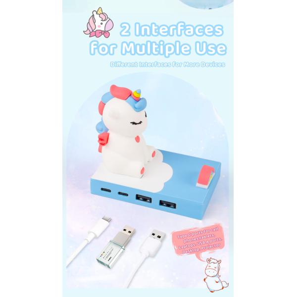 EasyCarry Multi Port Type C Station Usb C Hub Smart Adapter