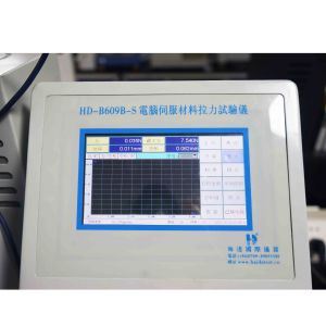 Microcomputer Control Electronic Tensile Tester Rubber Testing Equipment