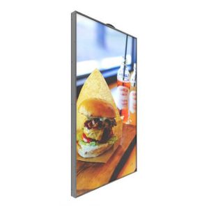 86 Inch 9.5mm Bezel Horizontal And Vertical Integrated LCD Advertising Display