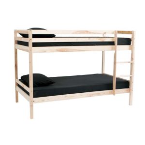 modern bunk bed pine wood