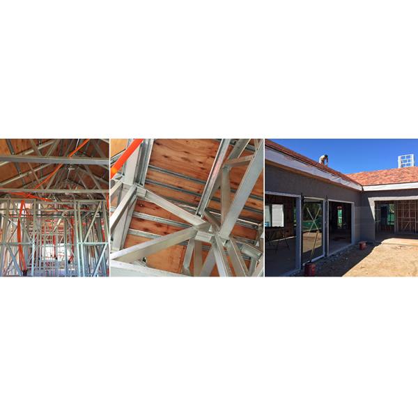 Prefabricated House Kit Set Cold-Formed Steel Prefab House Fast Assembled Home