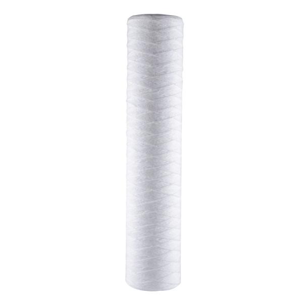 Buy 20/40 Inch 5 Micron PP Yarn String Wound Filter Cartridge for Industrial Filtration at wholesale prices