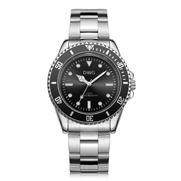 Buy Professional Zinc Alloy Case Casual Wrist Watches With Black Face at wholesale prices