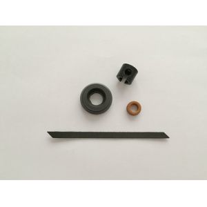 Rockwell Hardness M30 Precision Ptfe Components With Copper Powder / Graphite