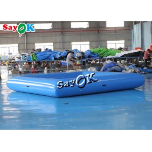 Inflatable Pool Toys Blue Small Commercial Kids Inflatable Swimming Pool With