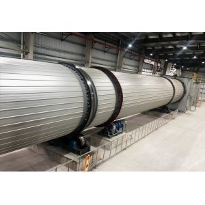 Mechanical Rotary Drum Dryer, Energy Saving For Dregs Materials