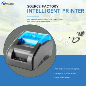 Desktop Black And White POS 80mm Thermal Printer with and Symbols Printing