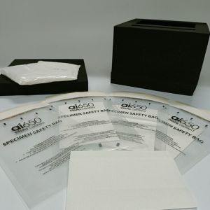 China Biological  Medical Marking 95kPa Specimen Bags With Laminated Transparent on sale