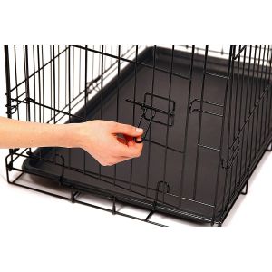 CE 4 Roller Feet 91x58x66cm Metal Dog Crates