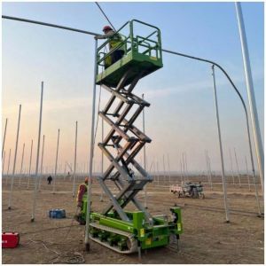 8m 10m 12m Self Propelled Electric Crawler Scissor Lift Platform