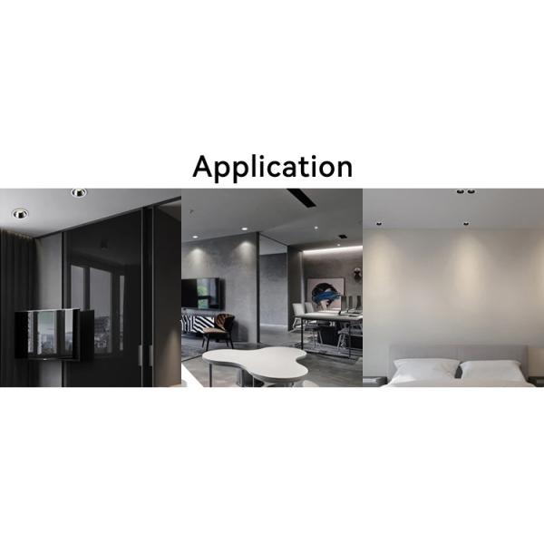 Tunable White 10W LED Downlight 24V/36V DC 2700-6500K Recessed Downlight