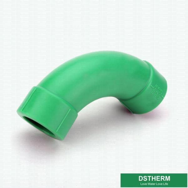 Buy BSPP Thread Long Arc Shaped Elbow PPR Pipe Fittings at wholesale prices