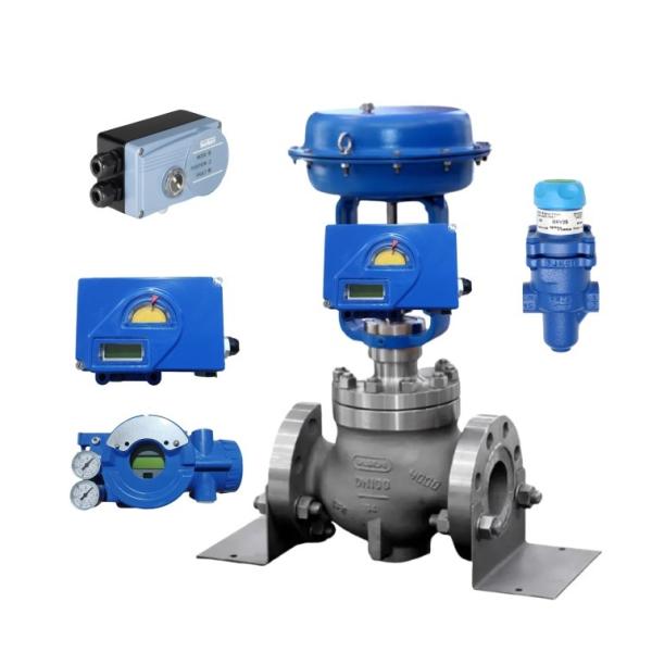 Pneumatic Control Valves FOXBORO Positioner And Burkert Positioner Spiraxsarco