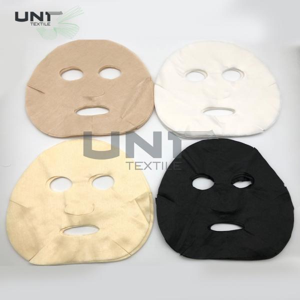 Buy Natural Plant Biodegradable Spunlace Non Woven Fabric For Face Mask Plain Structure at wholesale prices
