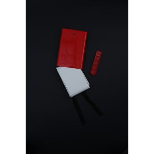Fire Planket Packing PVC Square Box Red White Plastic Extrusions