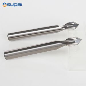 Chamfer Carbide Custom End Mill Cutters 45 Degree Angle