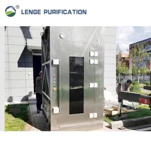 Cleanroom Autoclave Chamber SUS 304 Stainless Steel VHP Sterilization Chamber