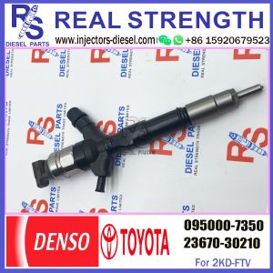 Diesel Fuel Injector Assy 095000-7350 for Toyo-ta Land Cruiser 1KD-FTV Prado D4D