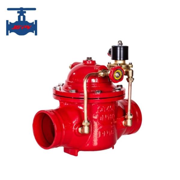 Buy Hydraulic Ductile Iron Solenoid Valve Guiding Electric Flow Control Valve at wholesale prices