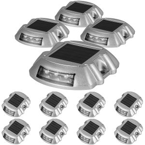 Wireless Solar Powered Decking Lights IP68 Outdoor Solar Driveway Lights