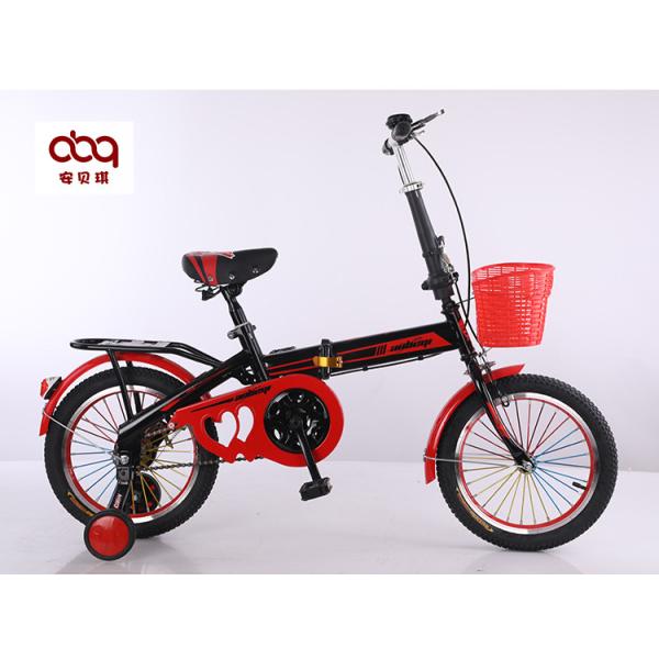 Buy 16 Inch Mini Children Folding Road Bike Lightweight Single Speed at wholesale prices