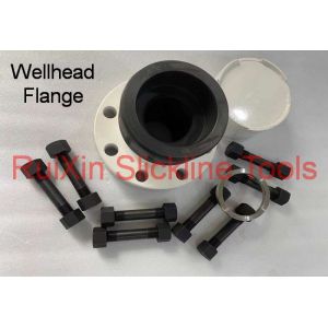 Quality Wireline Pressure Control Equipment Alloy Steel Wellhead Flange for sale