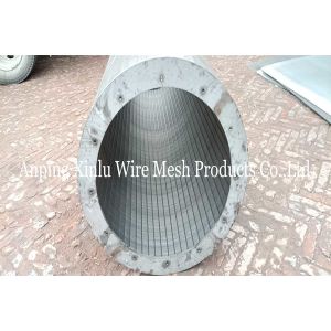 No Magnetic Vee Wire DN620mm Continuous Slot Screen Length 1800mm