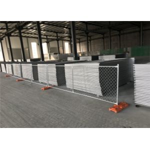 Temporary Chain Link Fence Panels 6'Height X 14' Width 35mm wall thickness 1.5mm