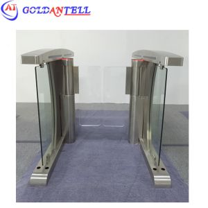 High Security Optical Turnstile Speed Gate with 1400x300x1000mm Cabinet and