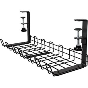 Upgrade Your Desk Wire Management No-Screws Cable Tray with ISO ROHS Certificati