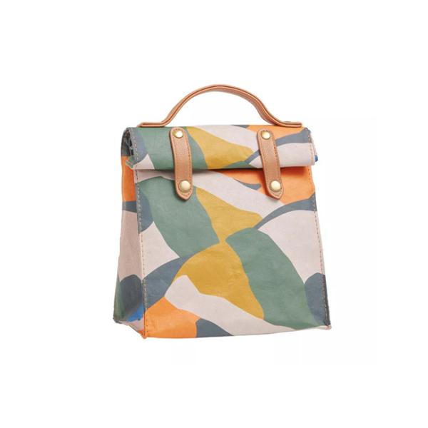 Buy Leakproof Portable Canvas Cooler Bag , Reusable Canvas Insulated Tote at wholesale prices