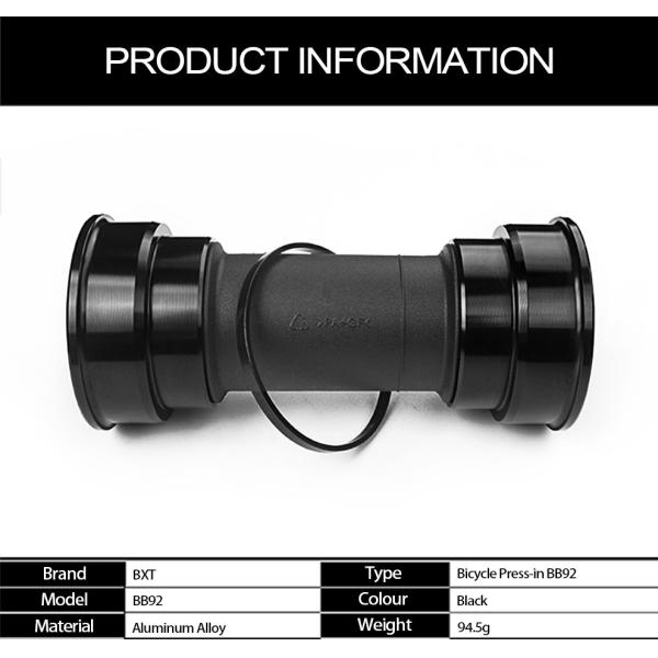 Aluminum Alloy Road Mountain Bike Bottom Bracket BB92